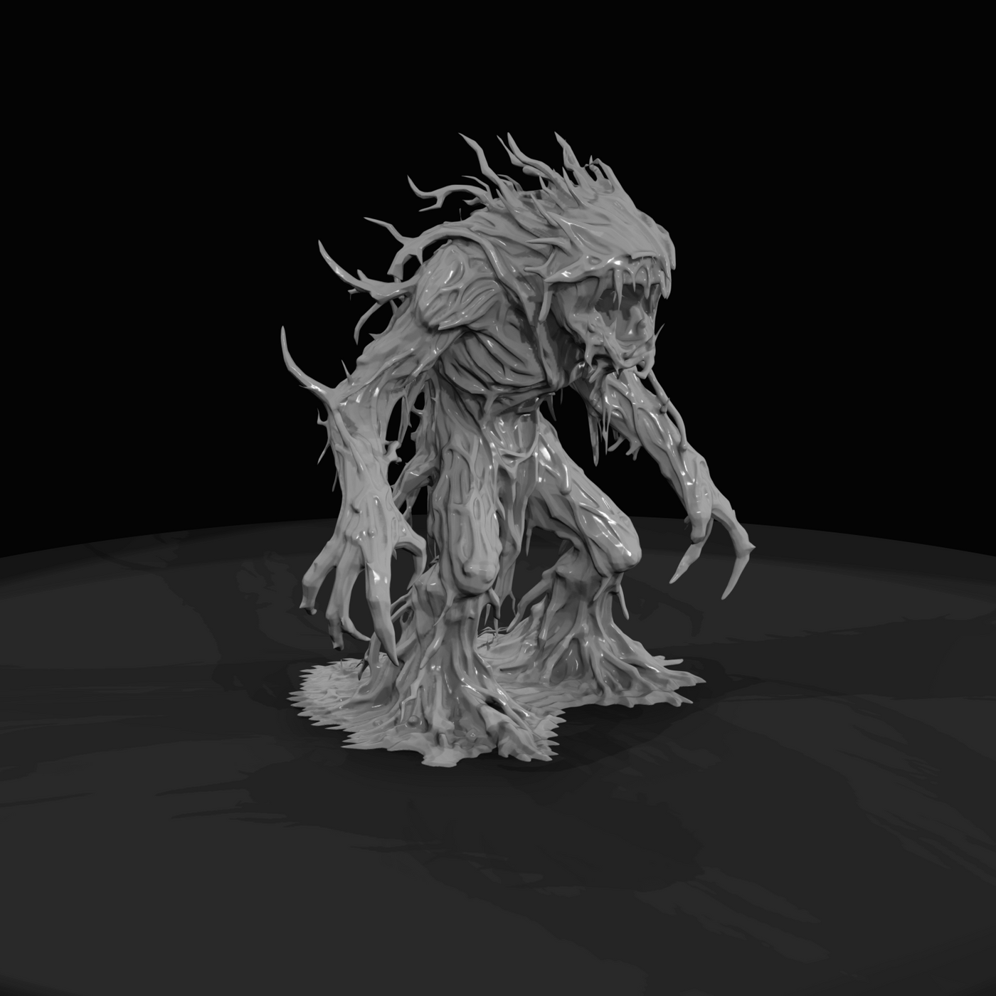 Swamp Scene Choking Vine Horror (estimated)
