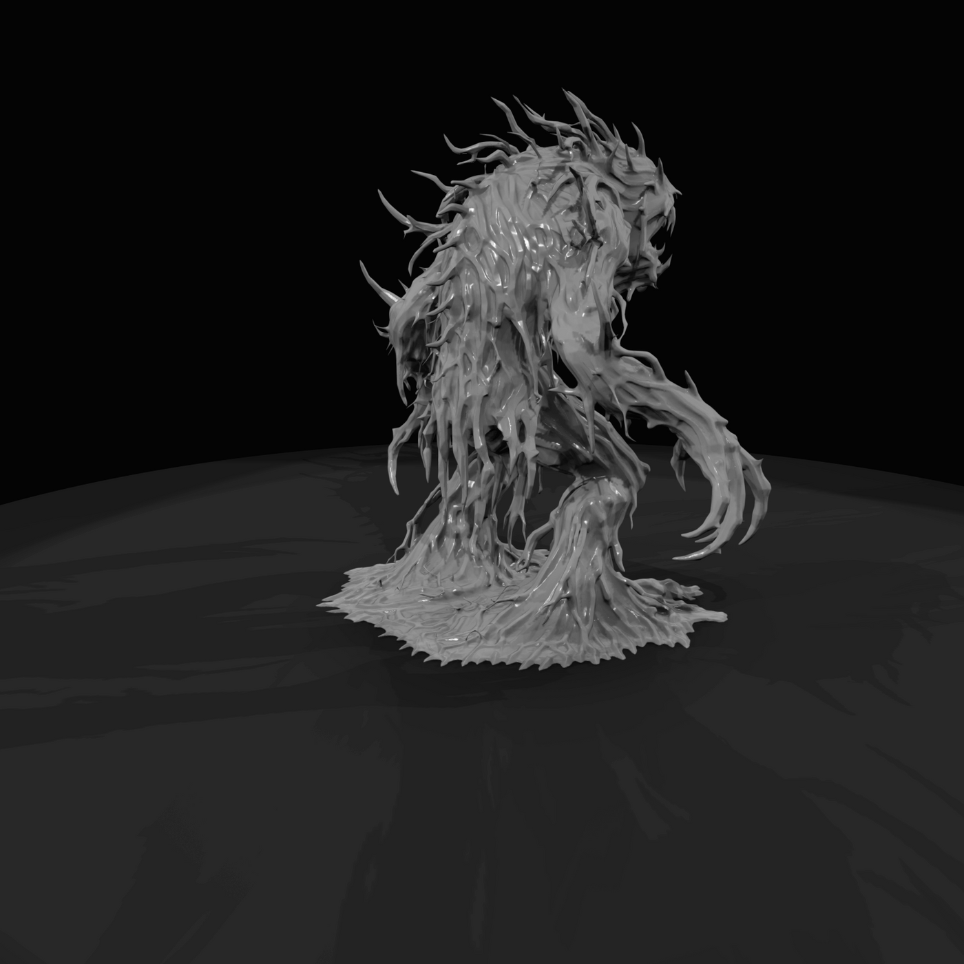 Swamp Scene Choking Vine Horror (estimated)