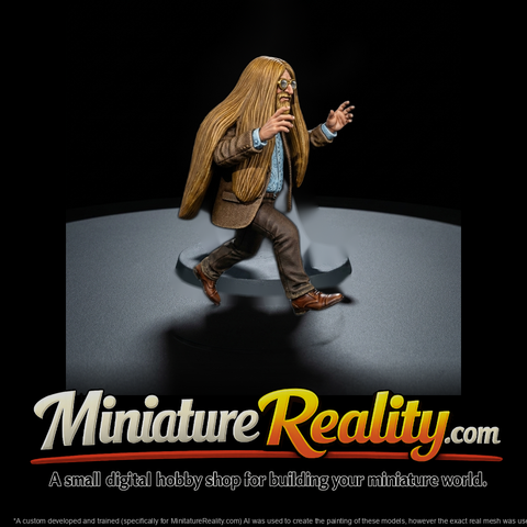 Cousin Itt Humanized Figure