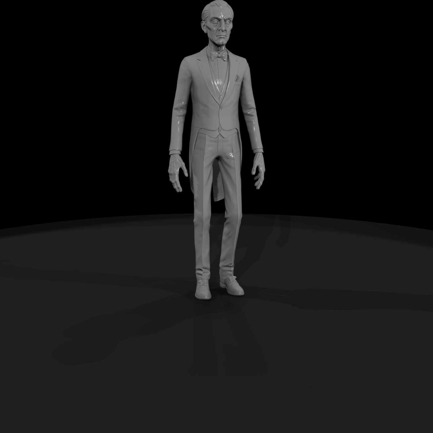 Tall 1960s Butler Figure