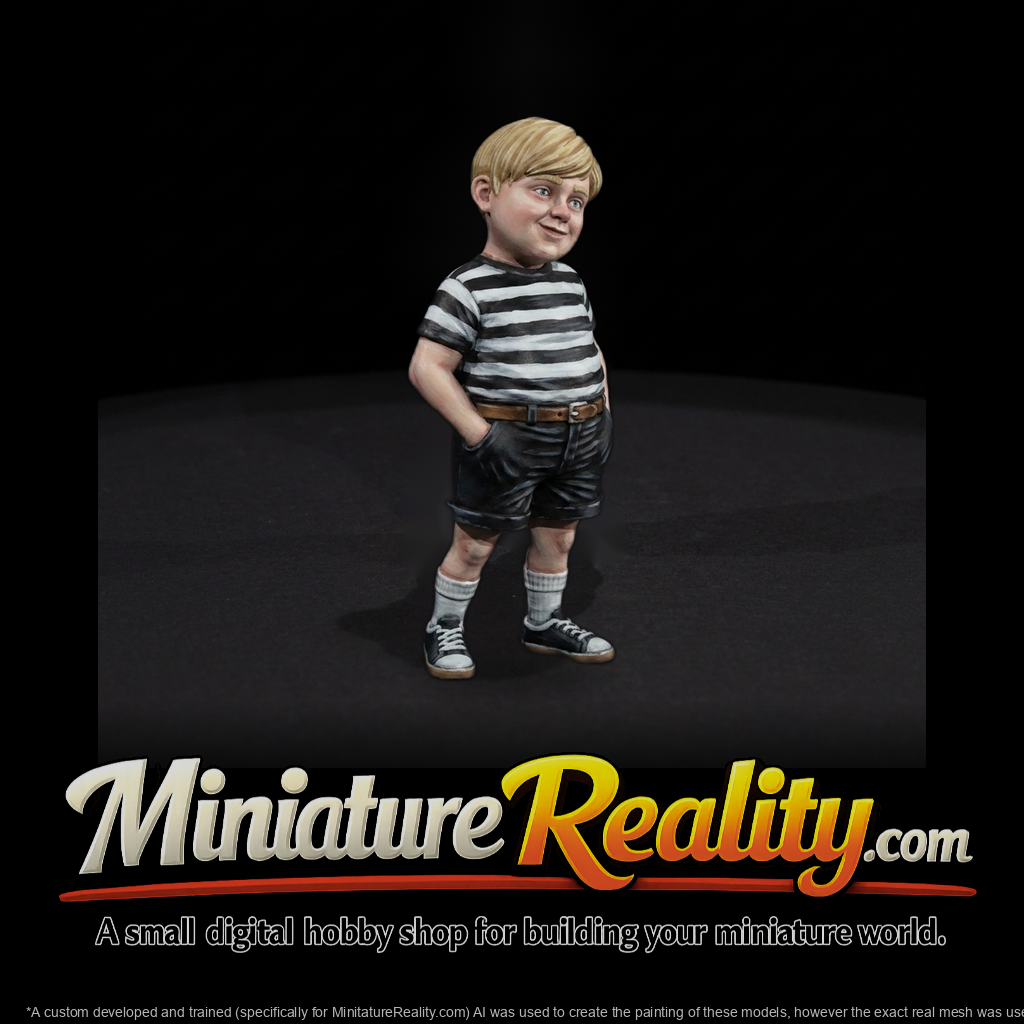 Pugsley Addams 1960s Boy Figure