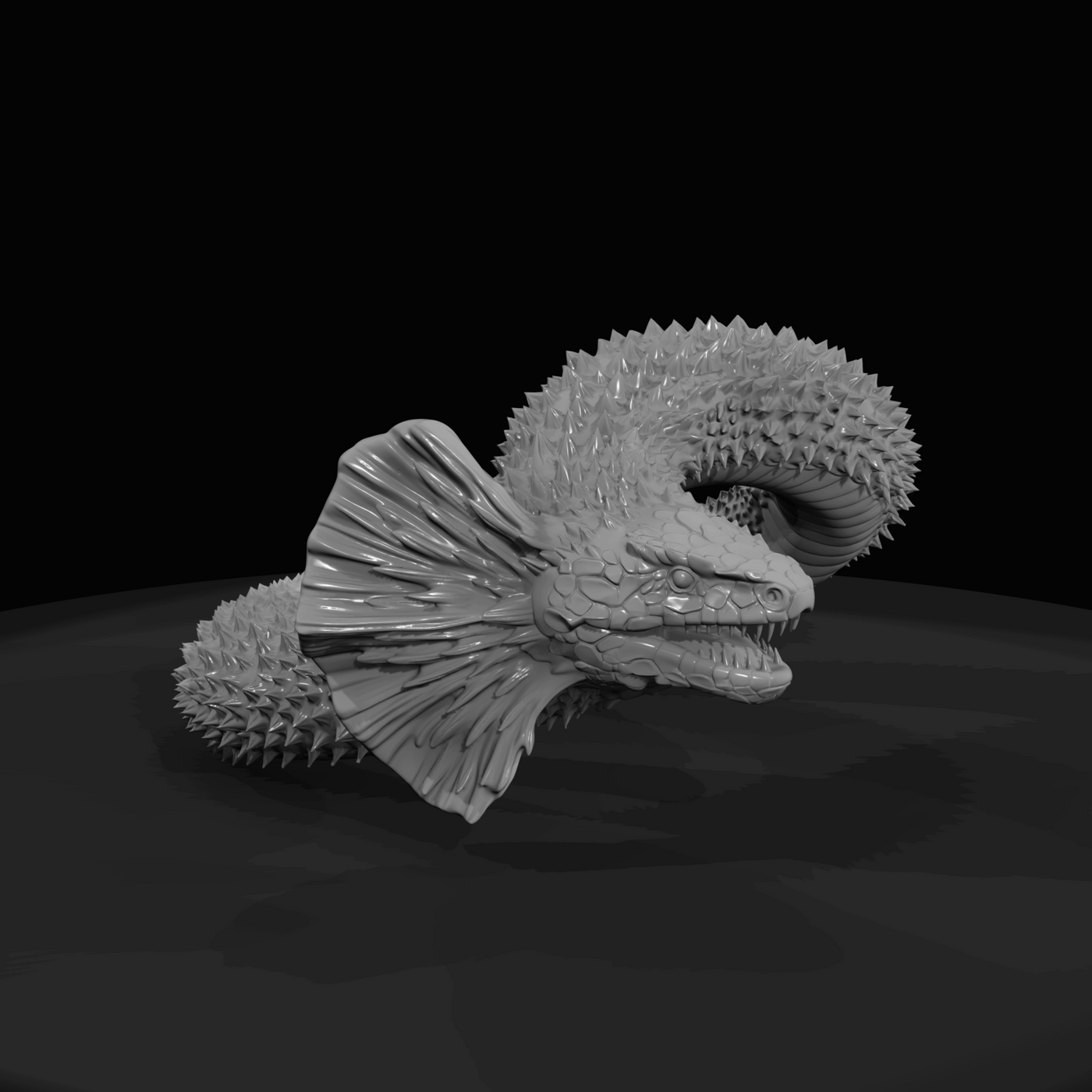 Deep Sea Creature Figure (estimated) — Chthonic