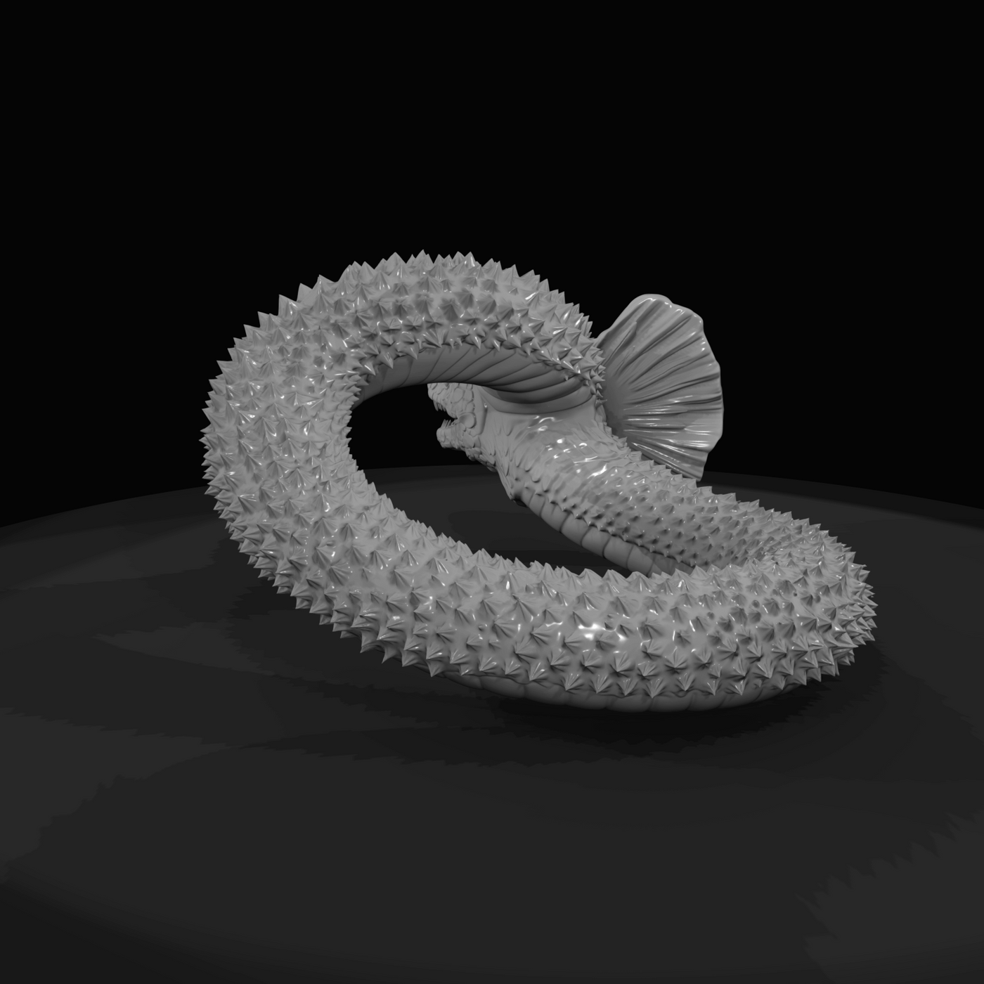 Deep Sea Creature Figure (estimated) — Chthonic