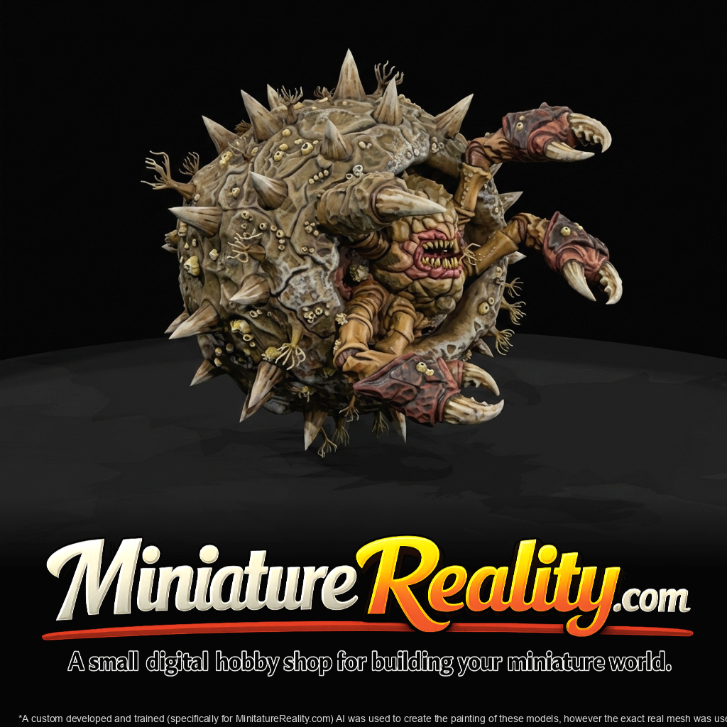 Deep Sea Creature Figure (estimated) — Clawspine