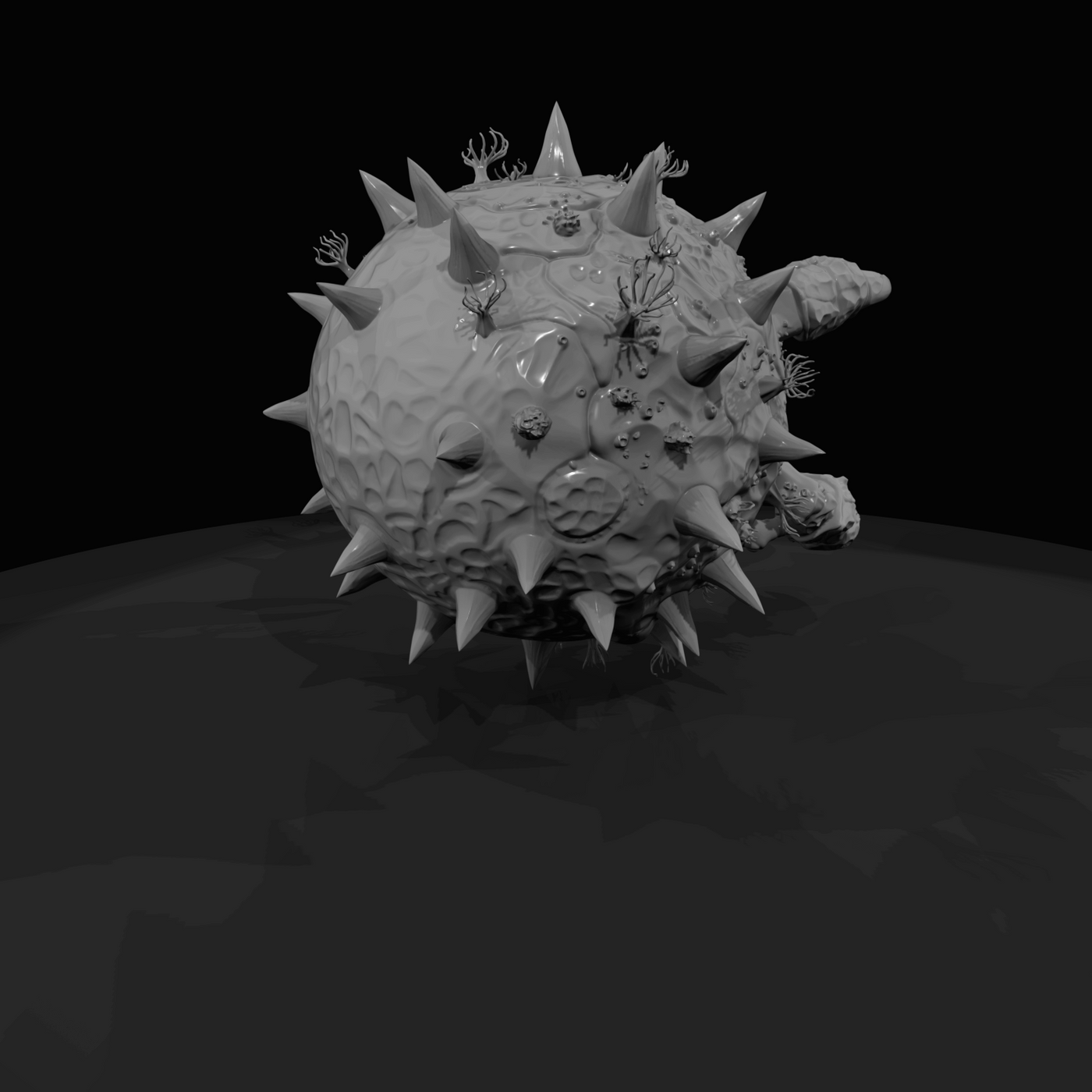 Deep Sea Creature Figure (estimated) — Clawspine