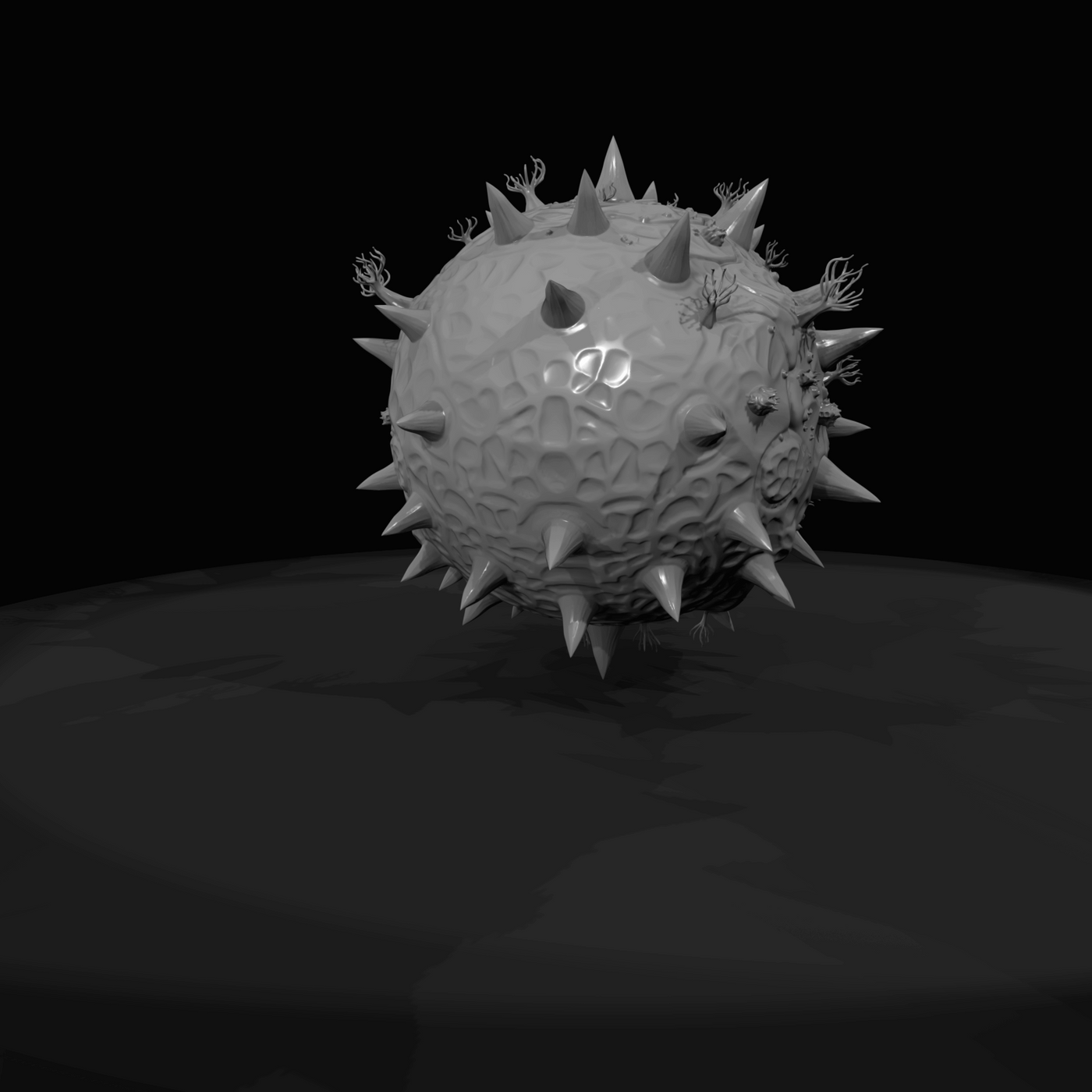 Deep Sea Creature Figure (estimated) — Clawspine