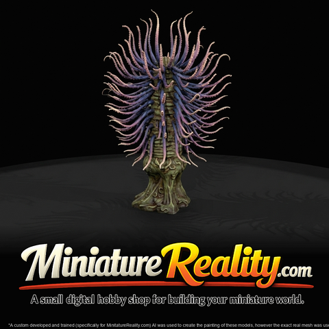 Deep Sea Creature Figure (estimated) — Coral