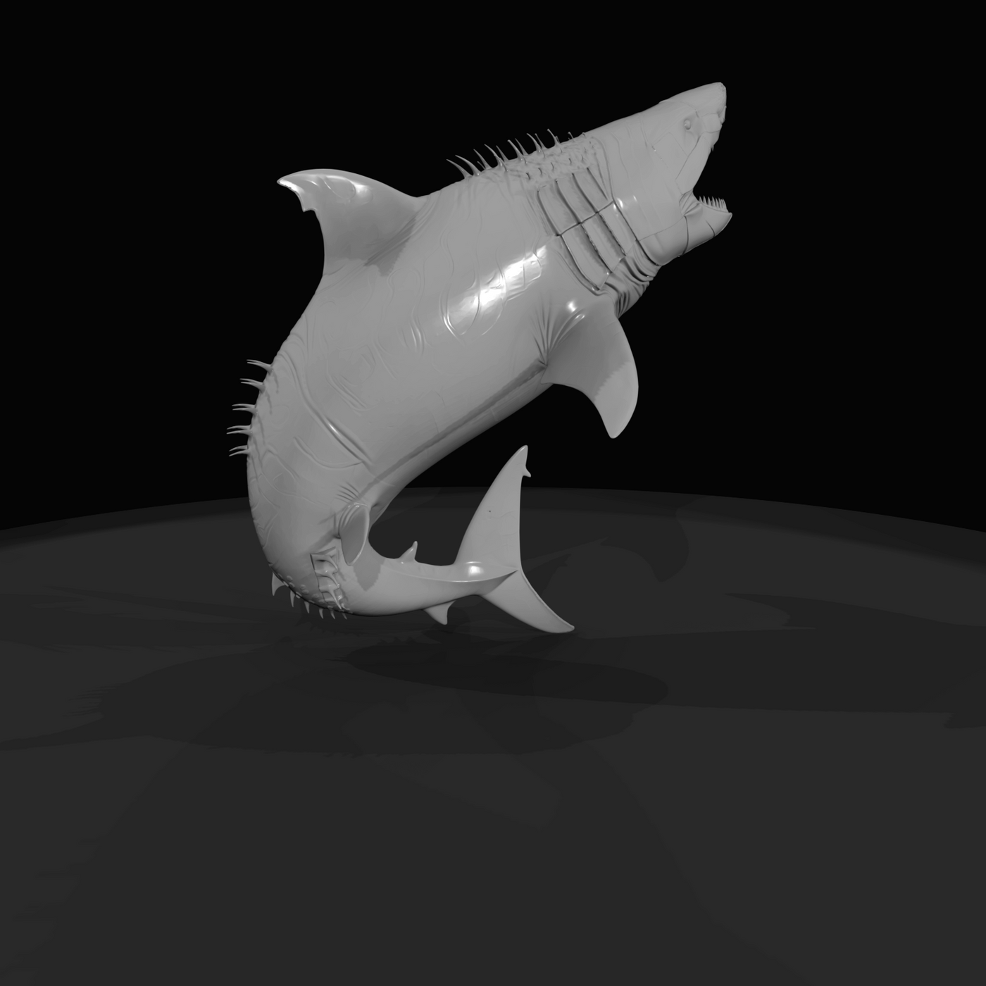 Deep Sea Creature Figure (estimated) — Glassmaw