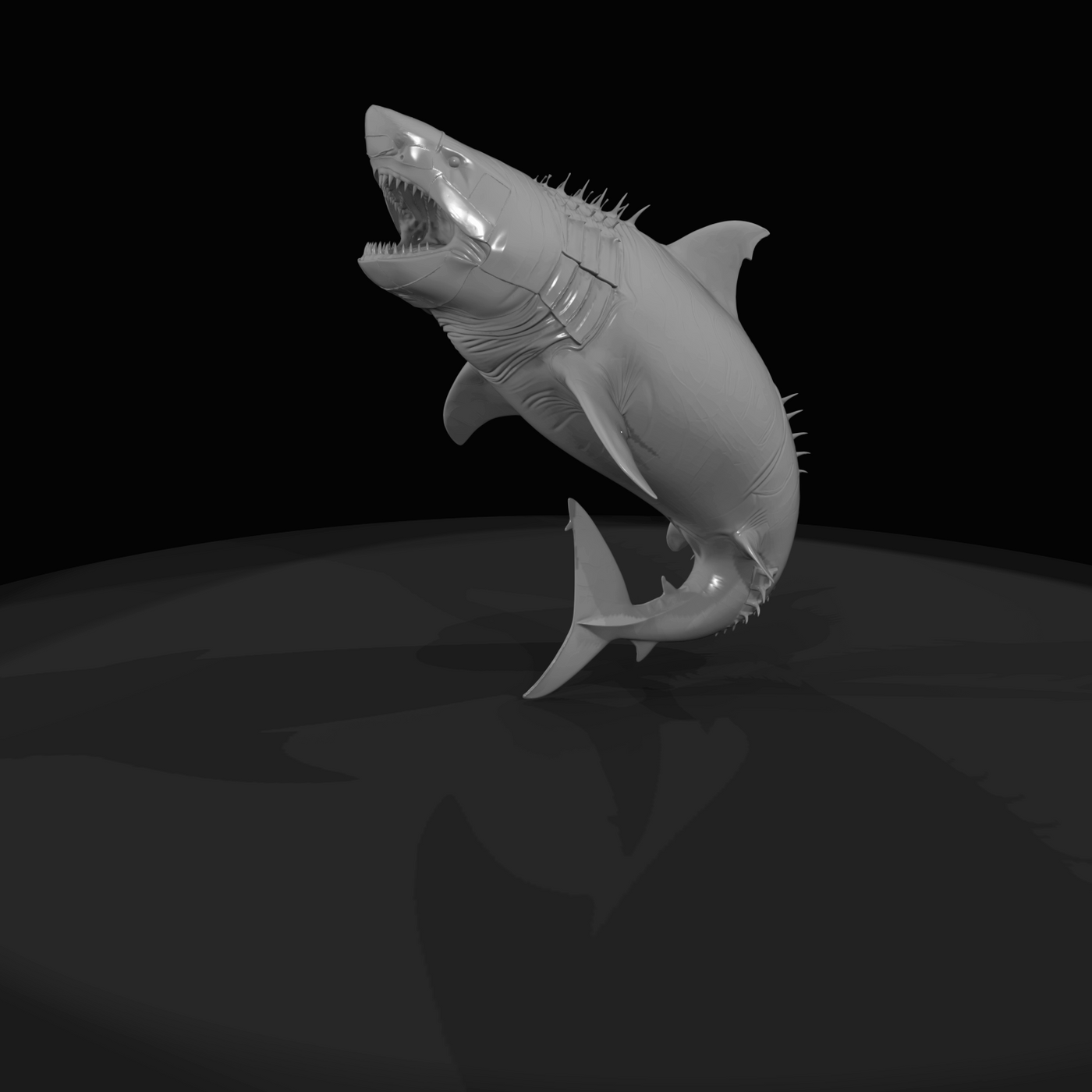 Deep Sea Creature Figure (estimated) — Glassmaw