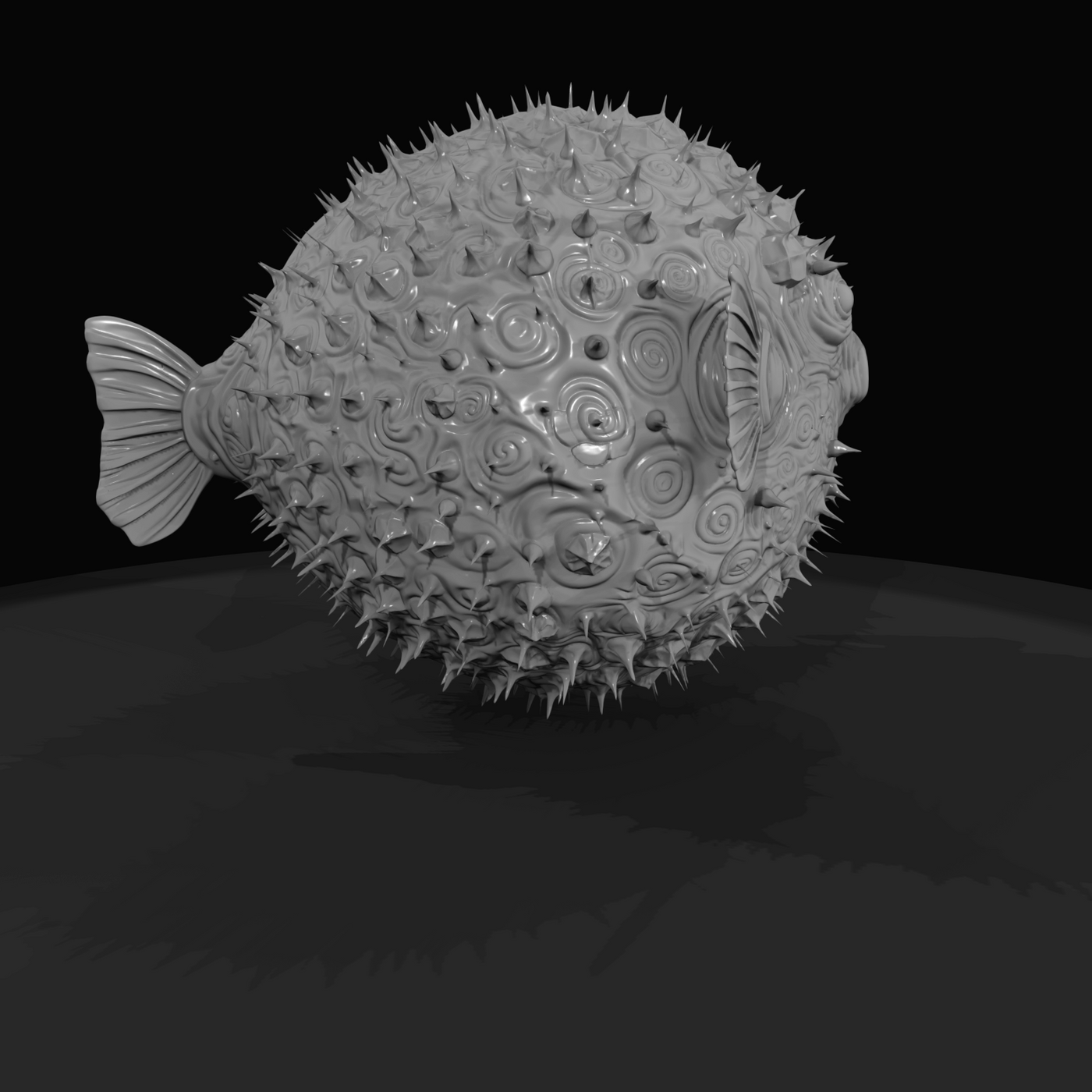 Deep Sea Creature Figure (estimated) — Glassveil