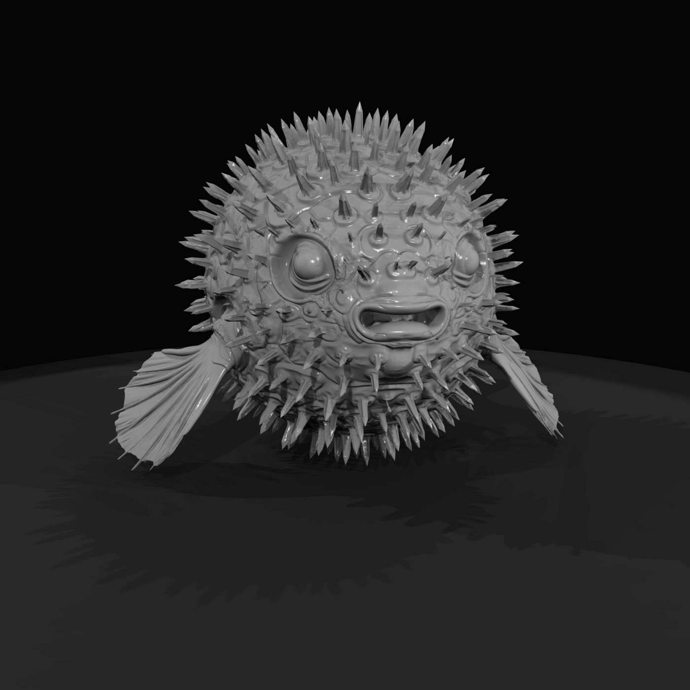 Deep Sea Creature Figure (estimated) — Stonebubble