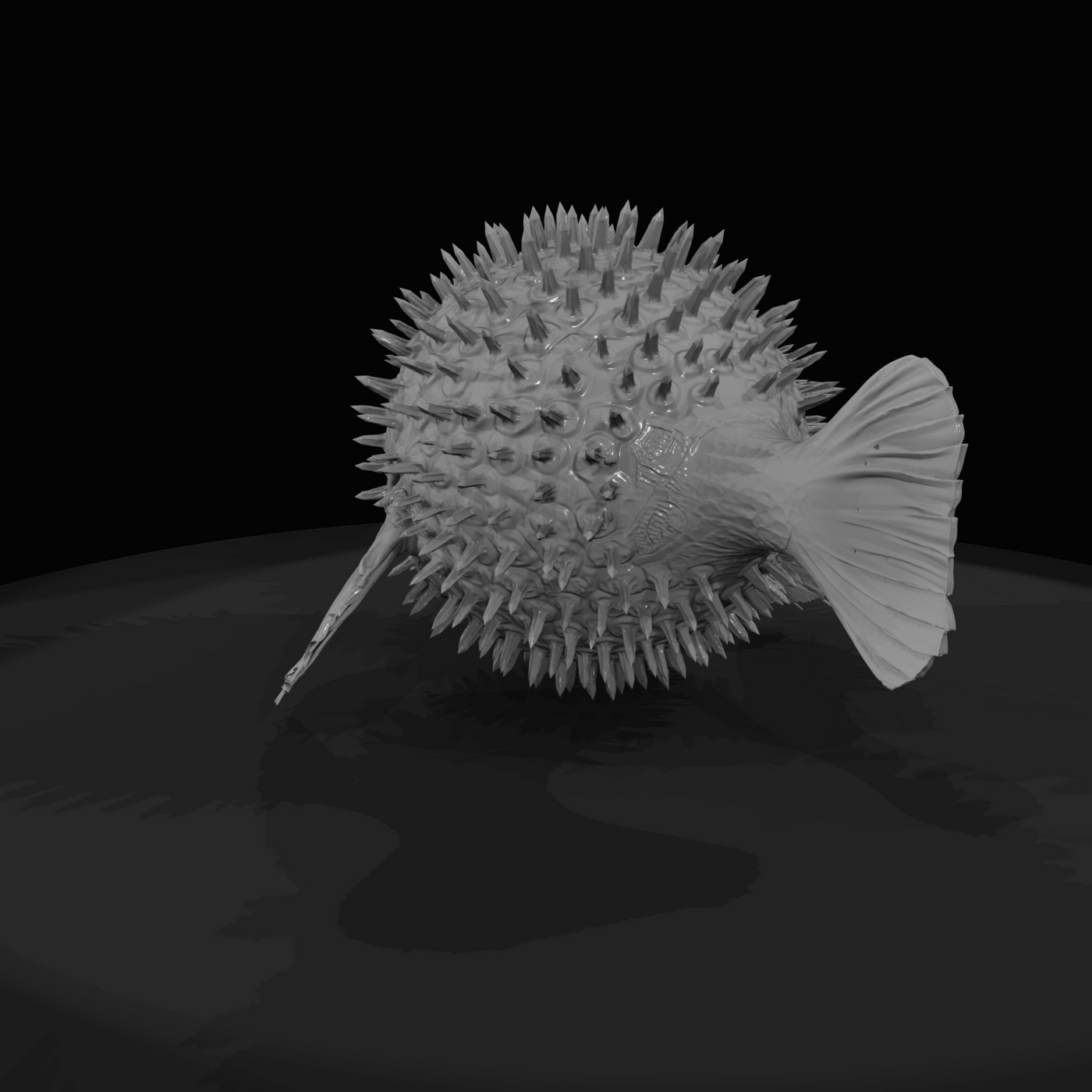 Deep Sea Creature Figure (estimated) — Stonebubble