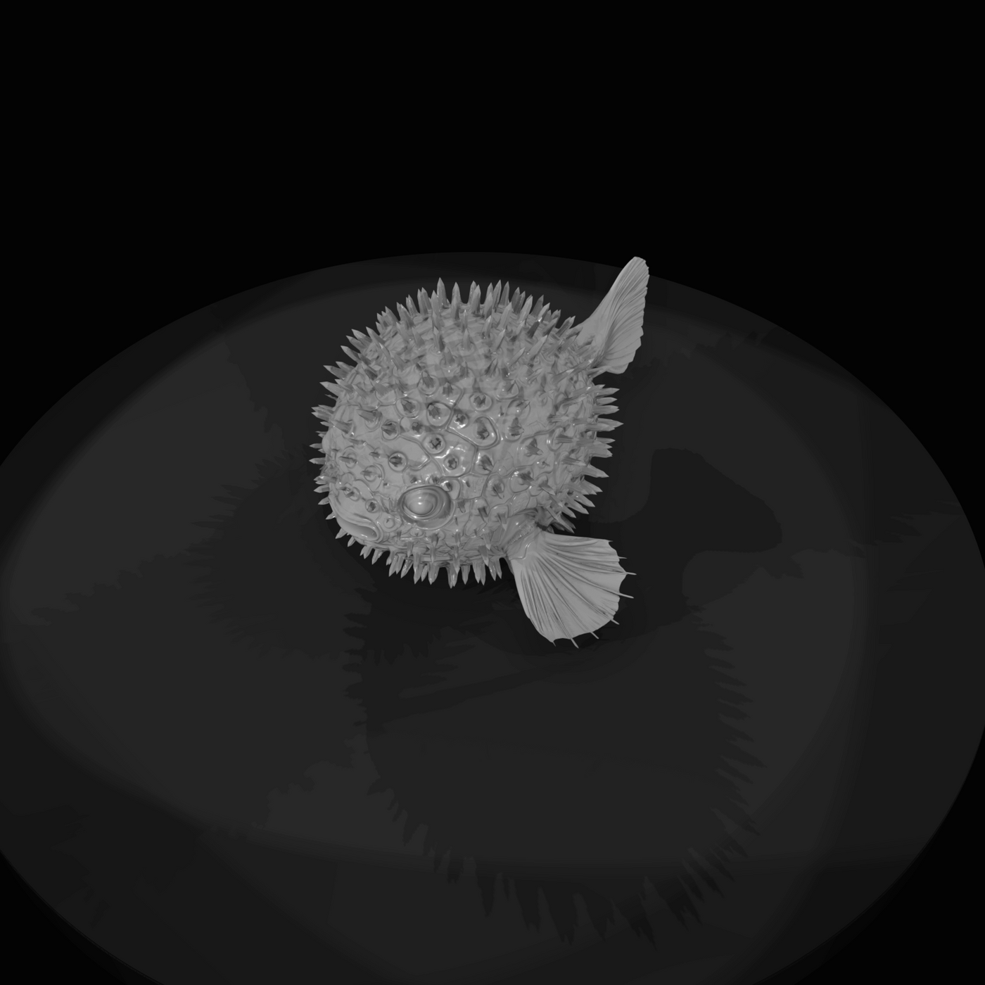 Deep Sea Creature Figure (estimated) — Stonebubble
