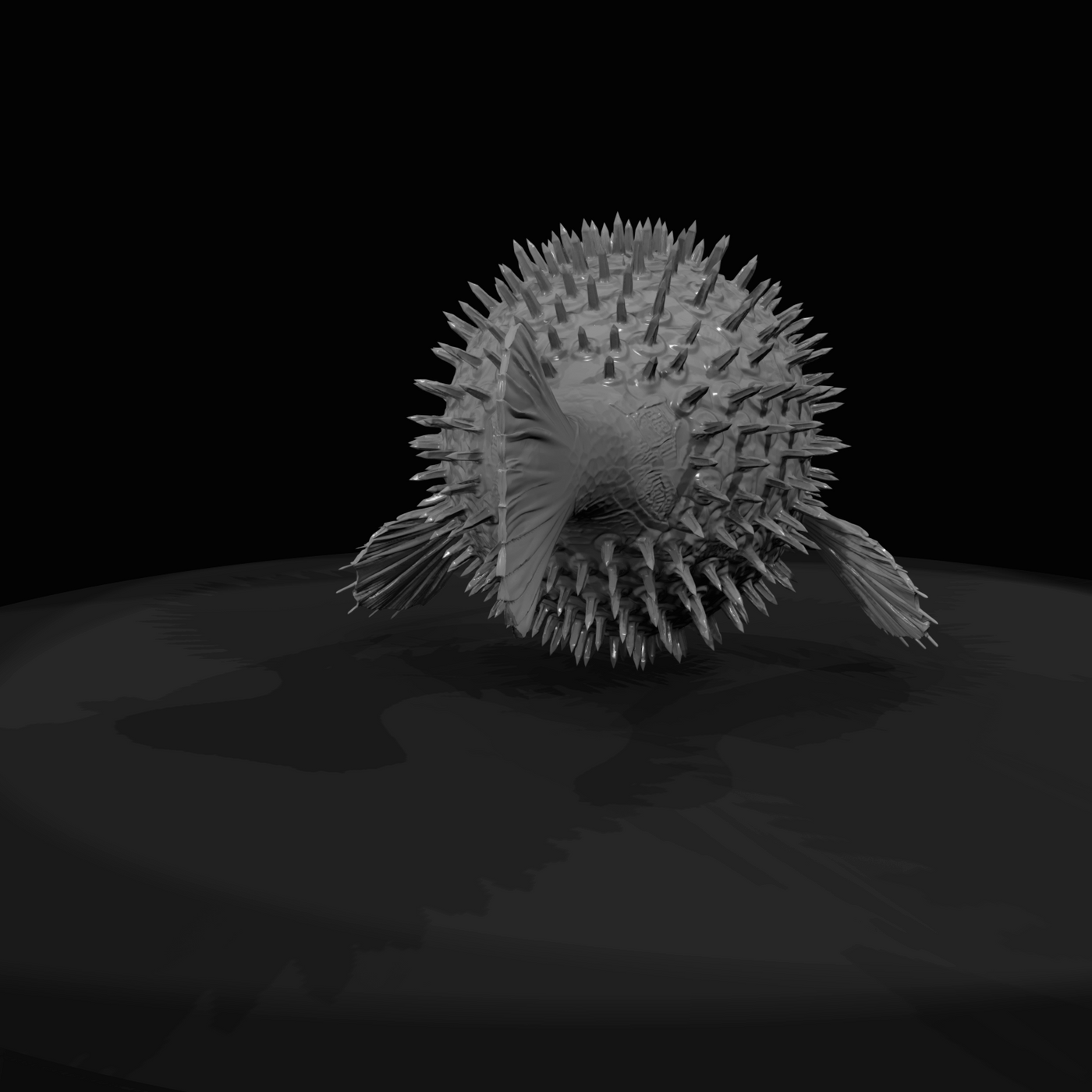 Deep Sea Creature Figure (estimated) — Stonebubble