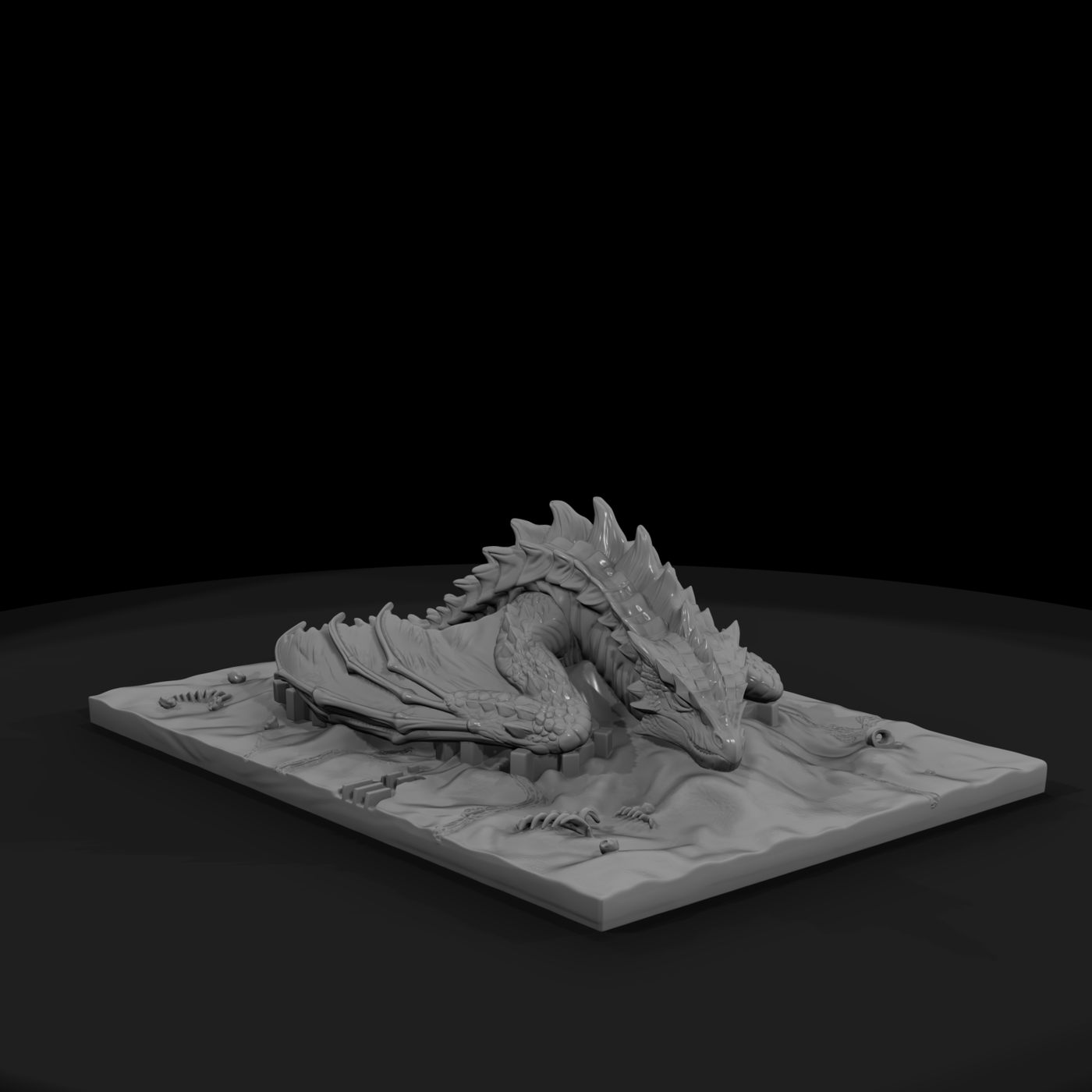 Buried Sandwyrm