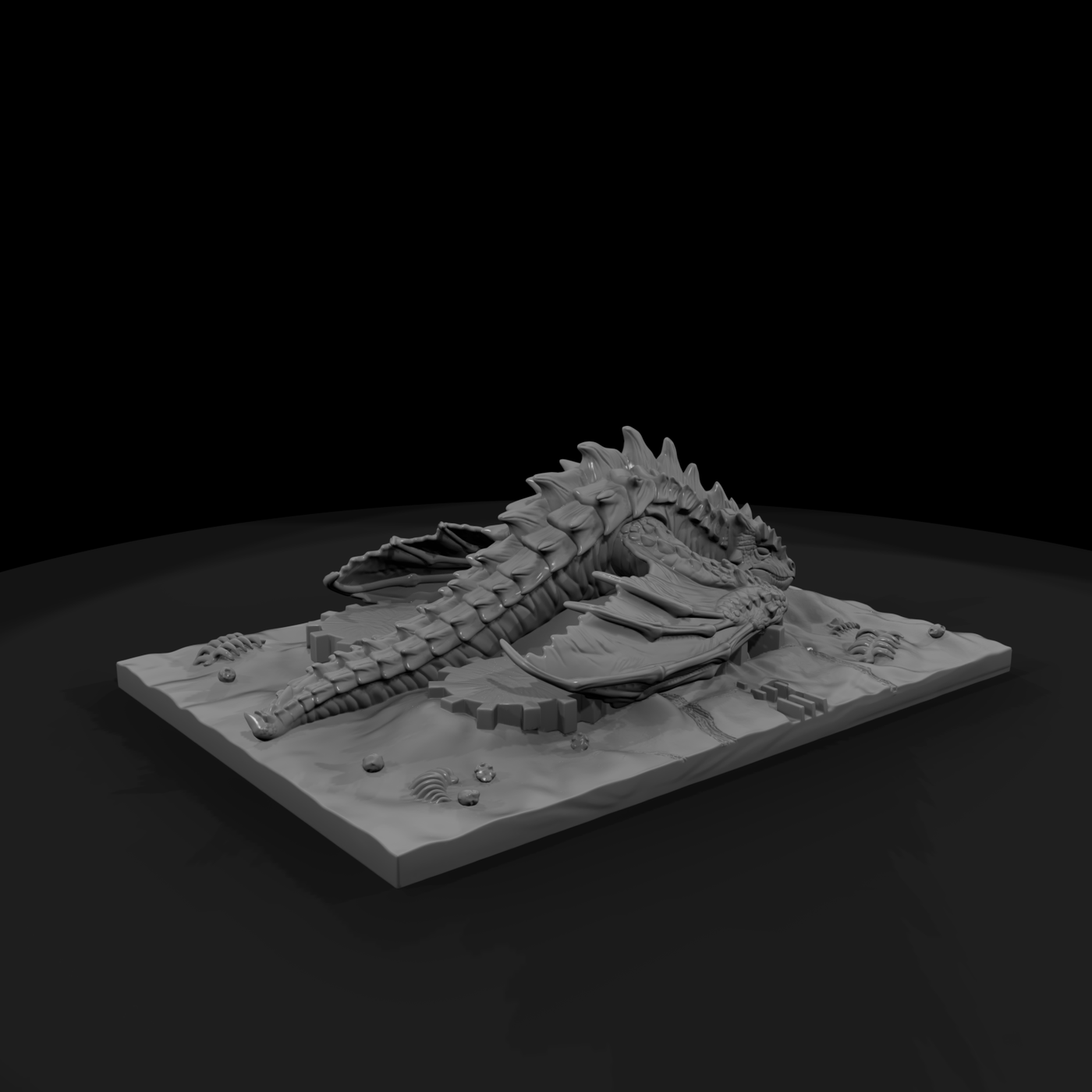 Buried Sandwyrm