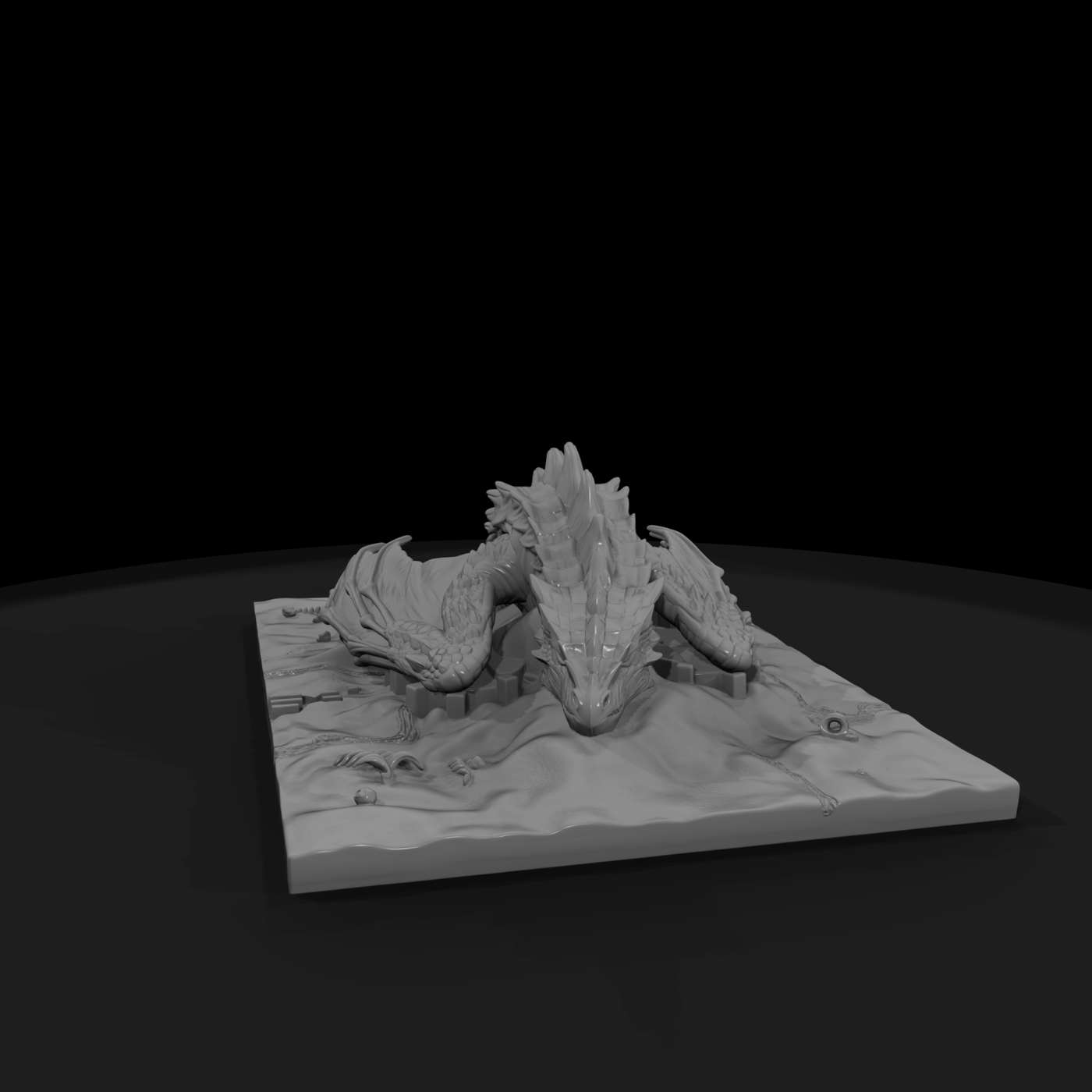 Buried Sandwyrm