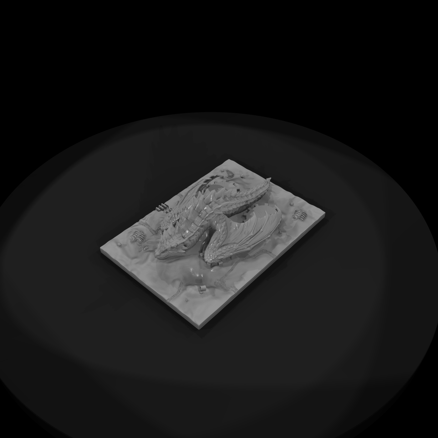 Buried Sandwyrm