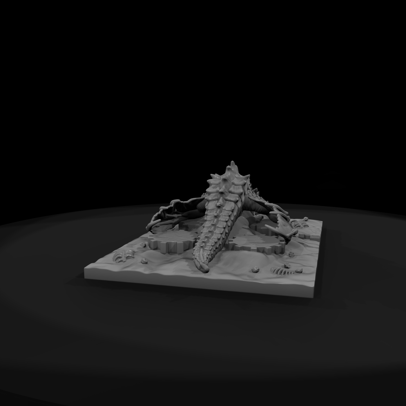 Buried Sandwyrm