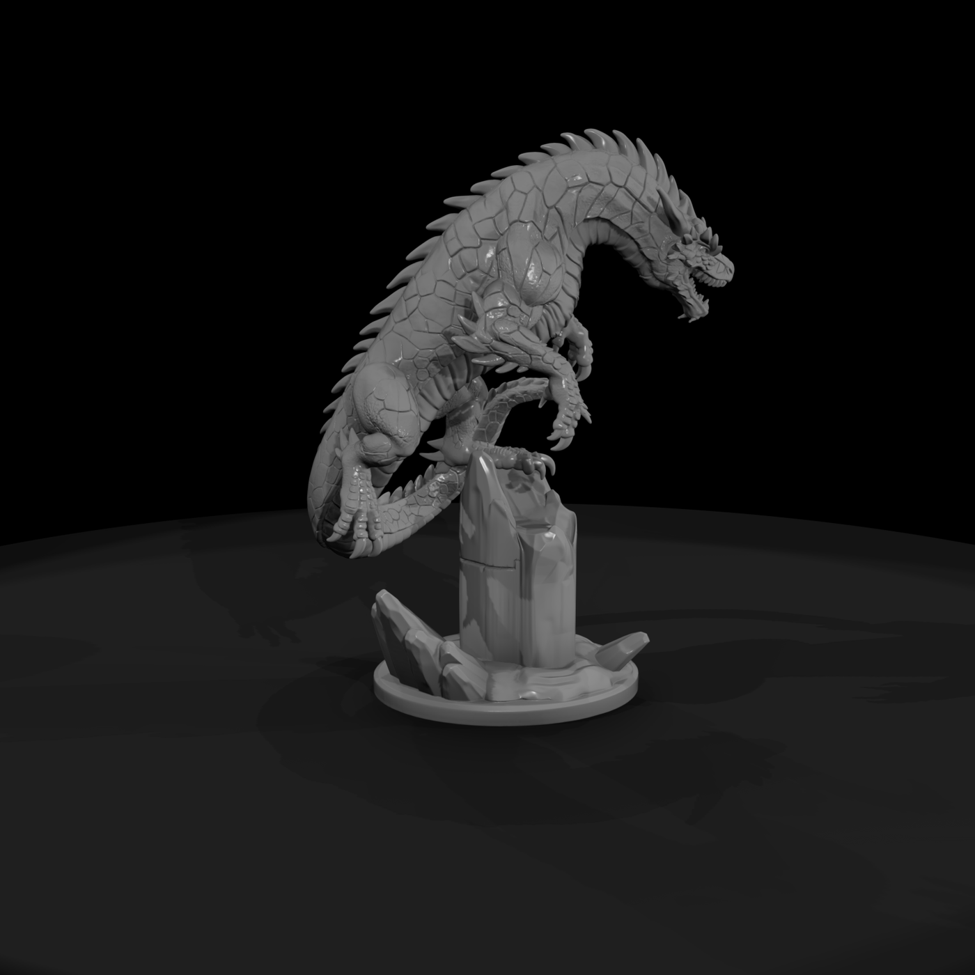 Frostbound Wyrm