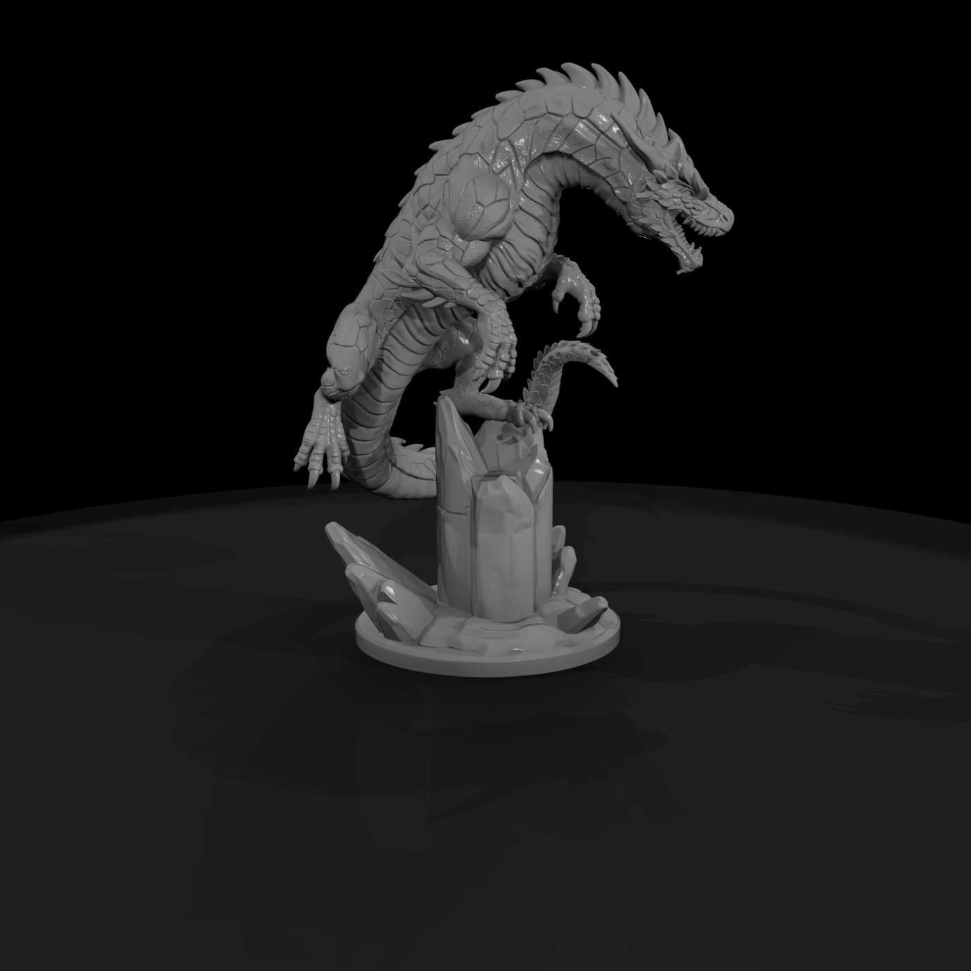 Frostbound Wyrm