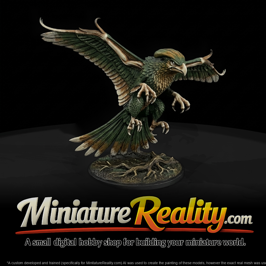 Forest Glider Dragon Miniature