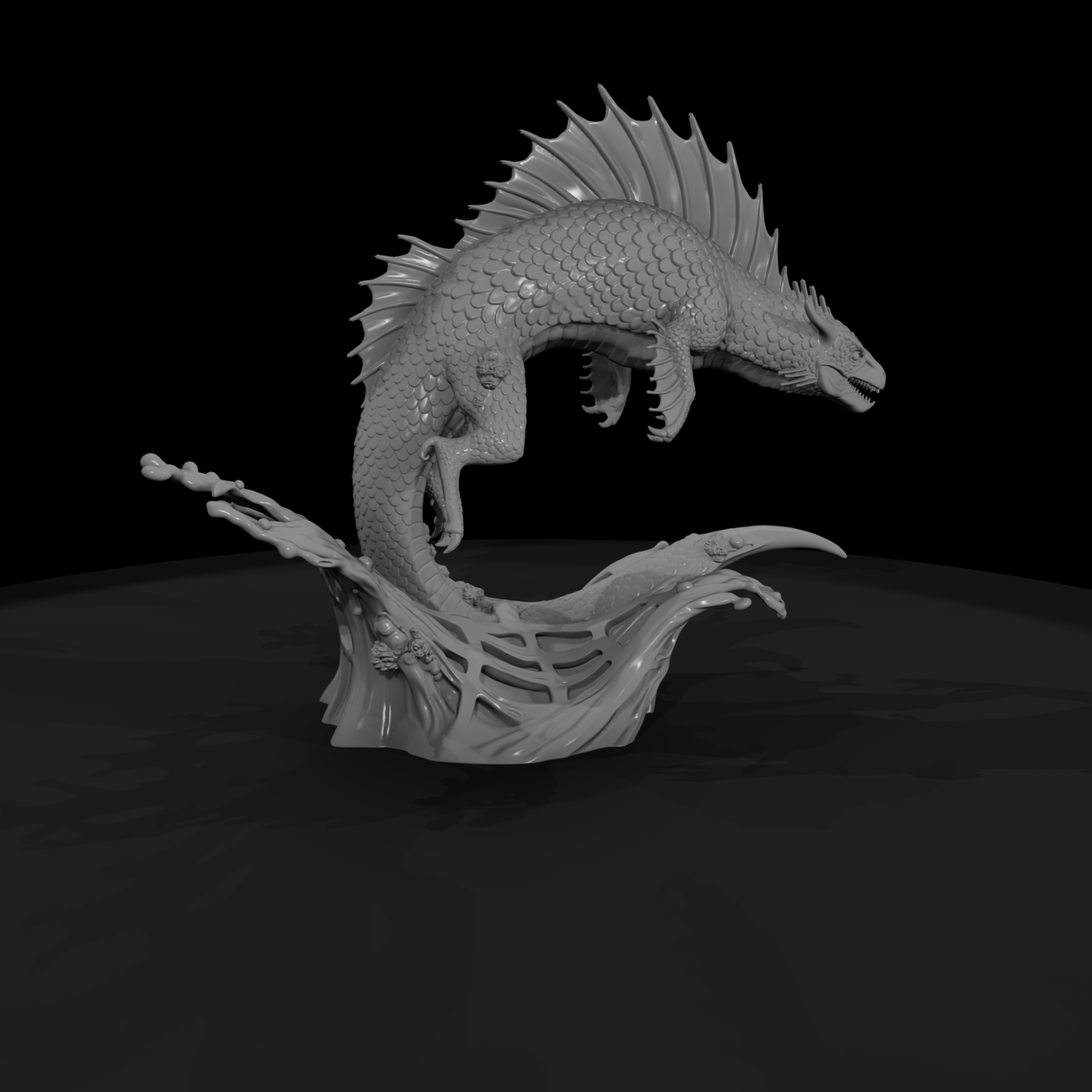 Tidebreaker Sea Drake Miniature