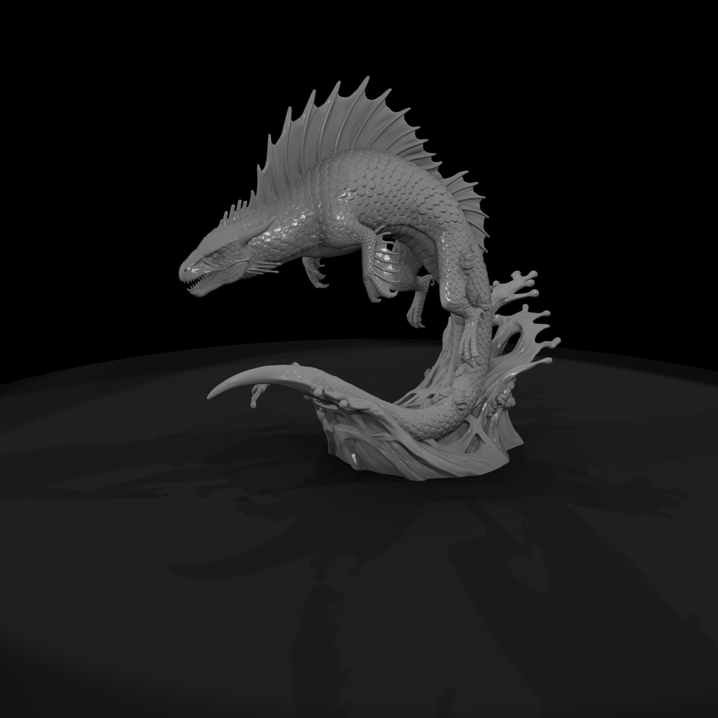 Tidebreaker Sea Drake Miniature