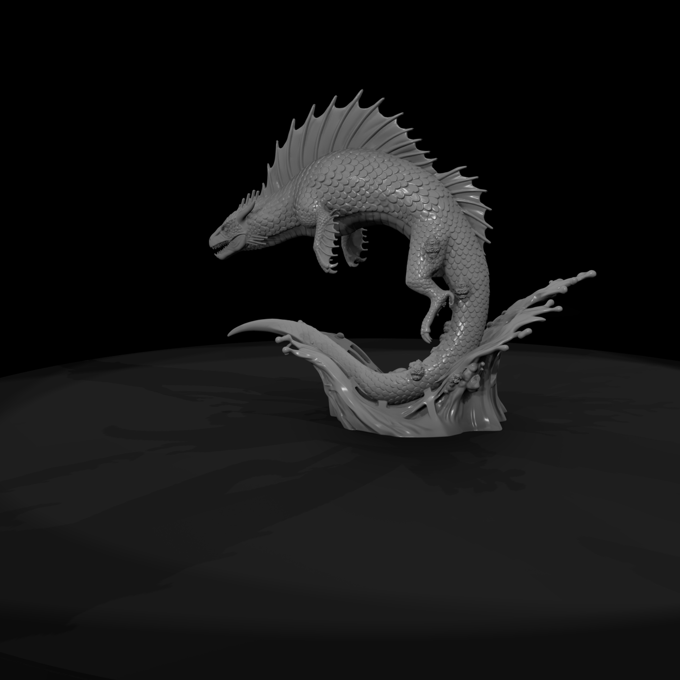 Tidebreaker Sea Drake Miniature