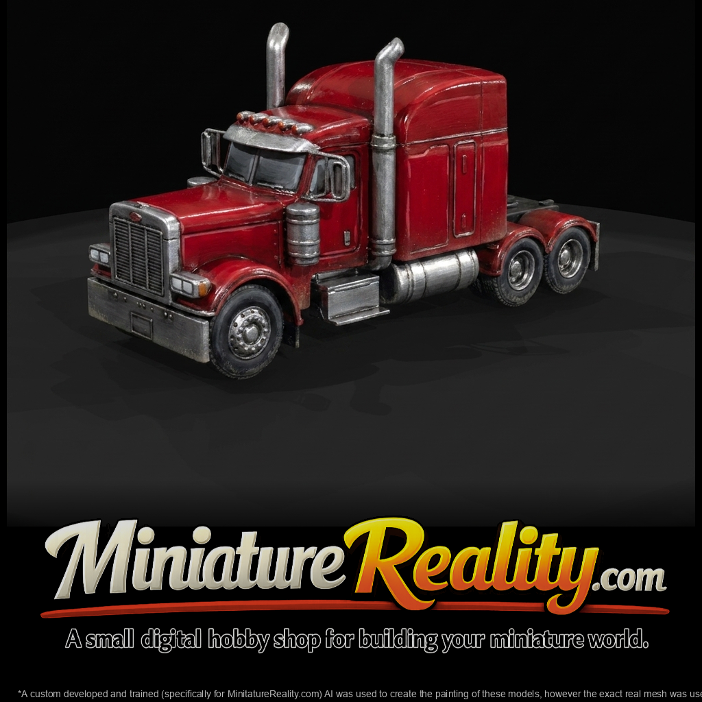 tractor-trailer tractor (semi truck)