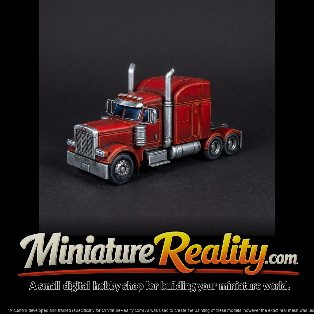 tractor-trailer tractor (semi truck)