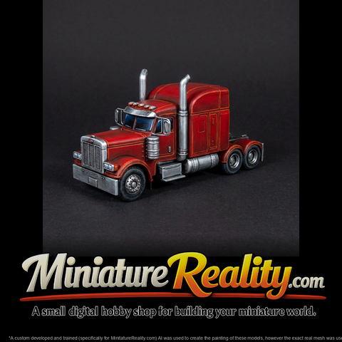 tractor-trailer tractor (semi truck)