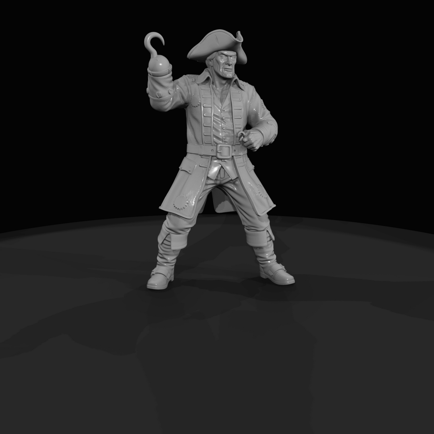 Traditional Pirates Gideon Hook Marlowe (1700s)