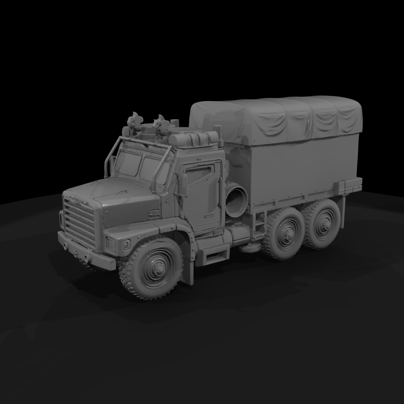 U.S. Marine Carrying Cargo — 3D Printable Miniature