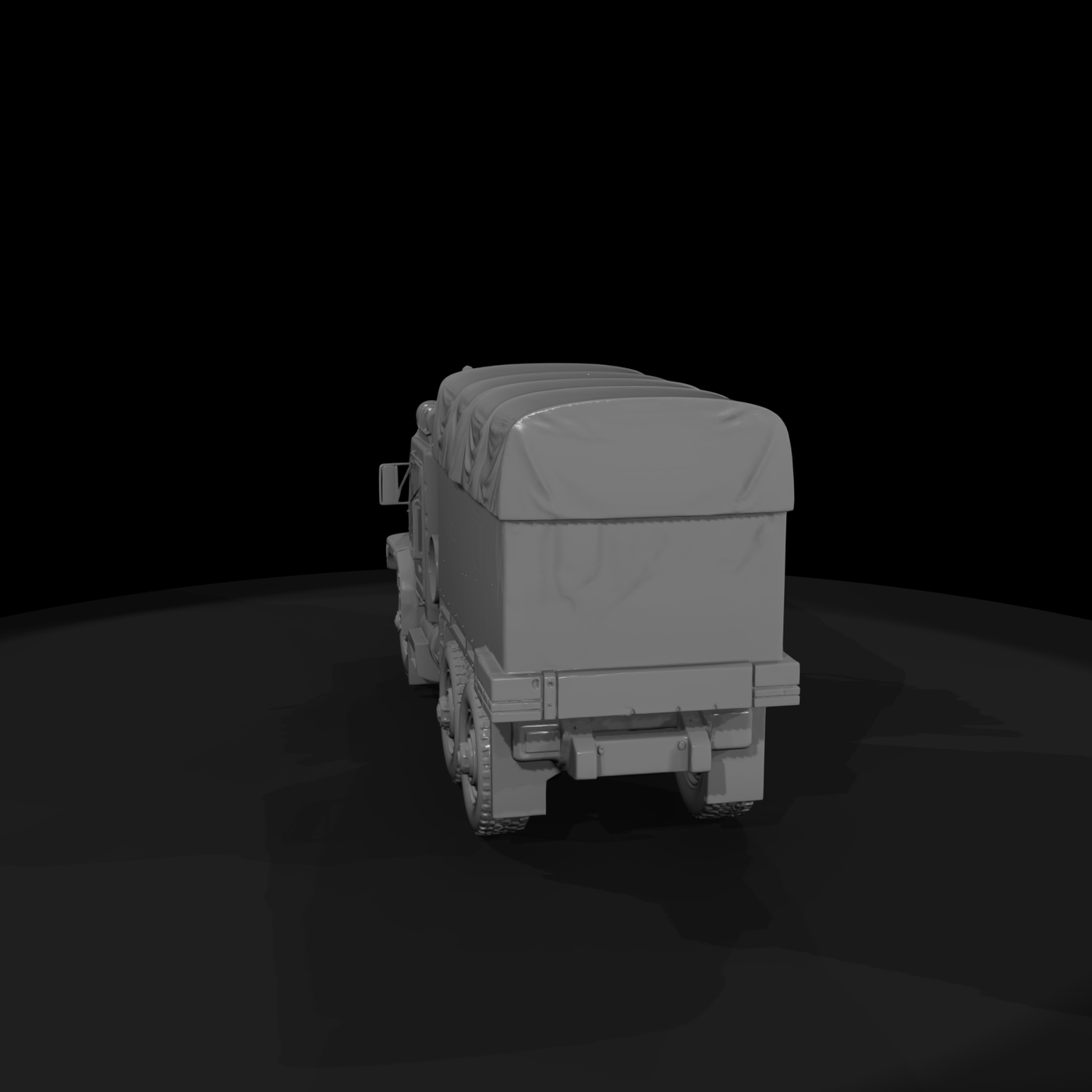 U.S. Marine Carrying Cargo — 3D Printable Miniature
