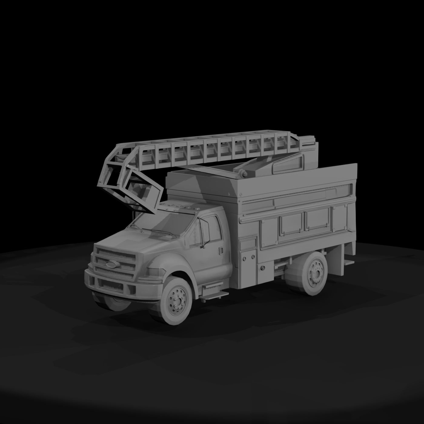 Utility Aerial Truck
