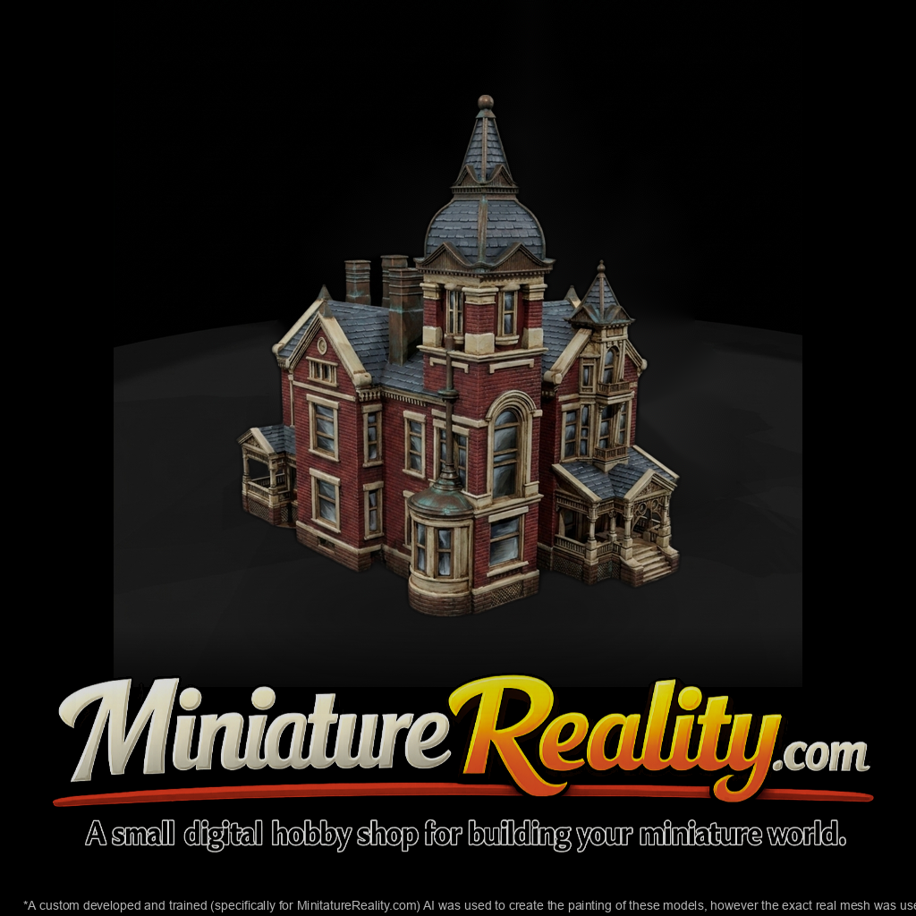 Victorian Mansion — Model & Model Railroads