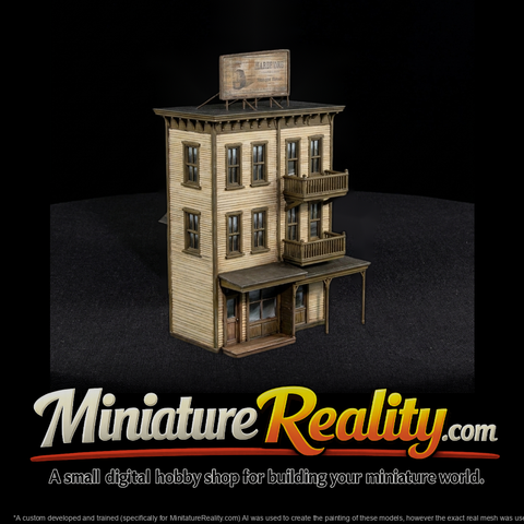 Victorian Wood‑Frame Shopfront Facade