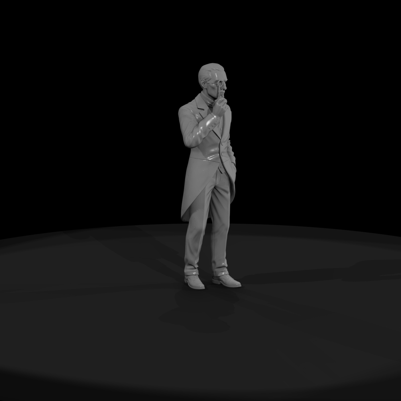 Victorian Gentleman With Monocle