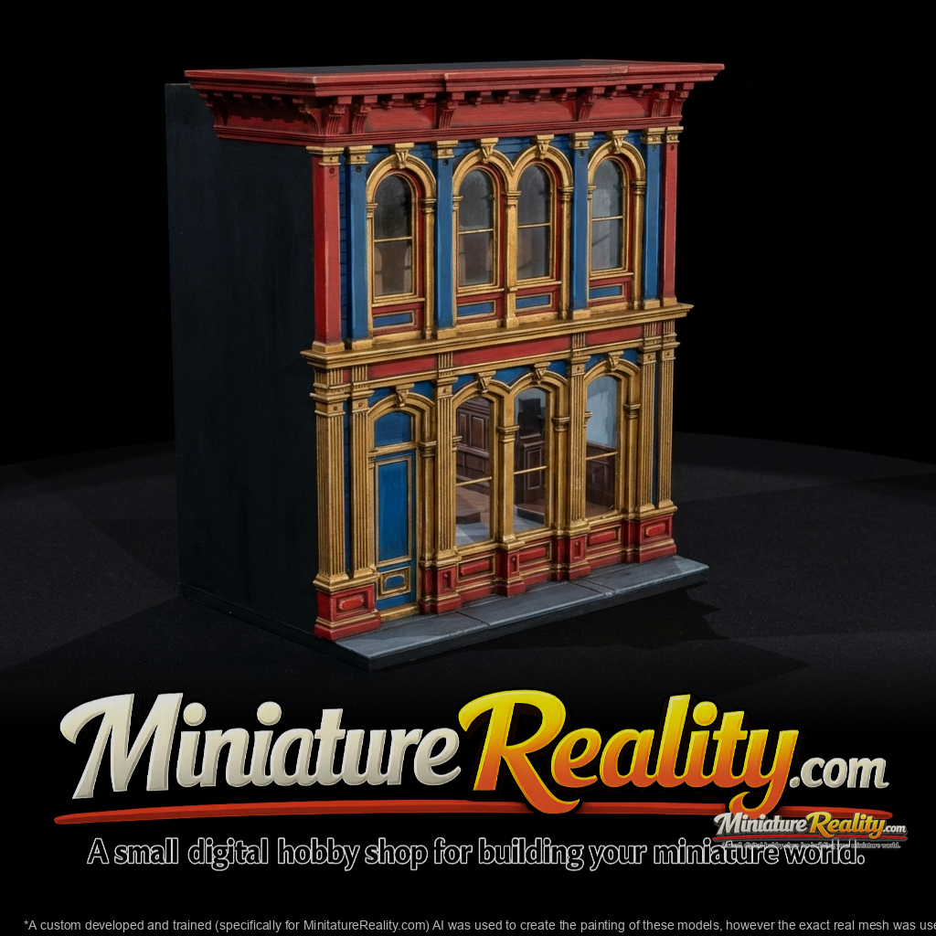 Victorian Italianate Storefront Facade