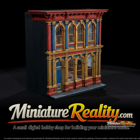 Victorian Italianate Storefront Facade