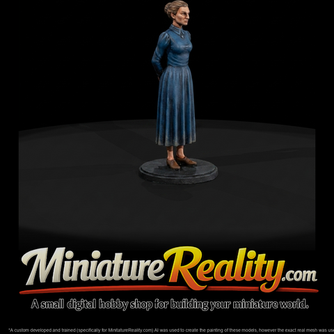 Victorian Standing Lady