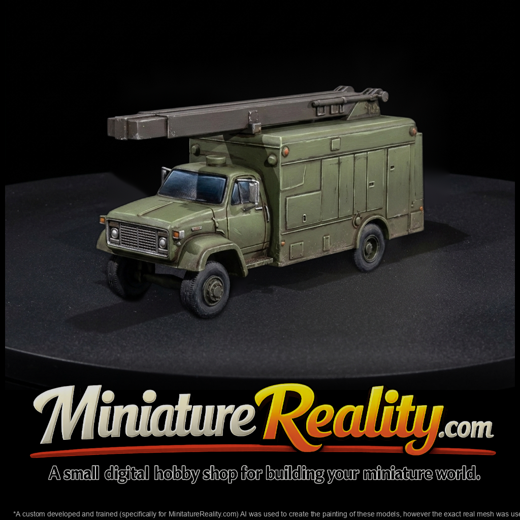 Vintage GMC Utility Boom Truck