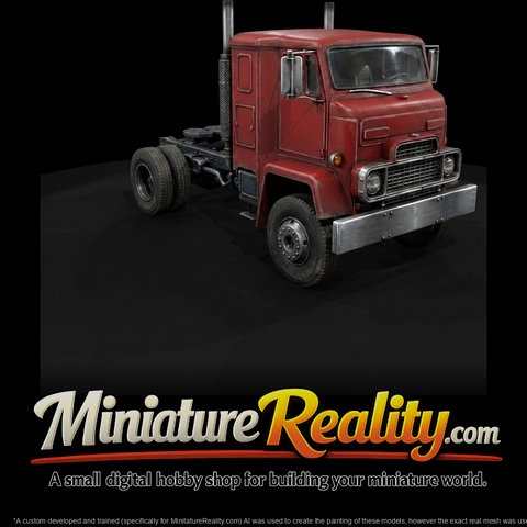 Vintage Cab Over Truck