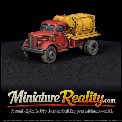 Vintage Cement Mixer Truck