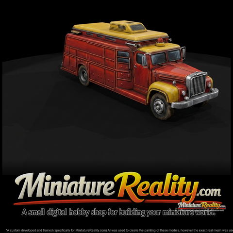 Vintage Emergency Utility Truck