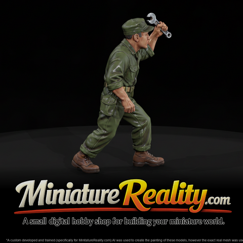 VN AIR FORCE 049 vietnam-u-s-air-force-fuel-handler-figure, three-quarter view