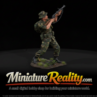 United States Army M79 Grenadier miniature, three-quarter view — thumbnail 1