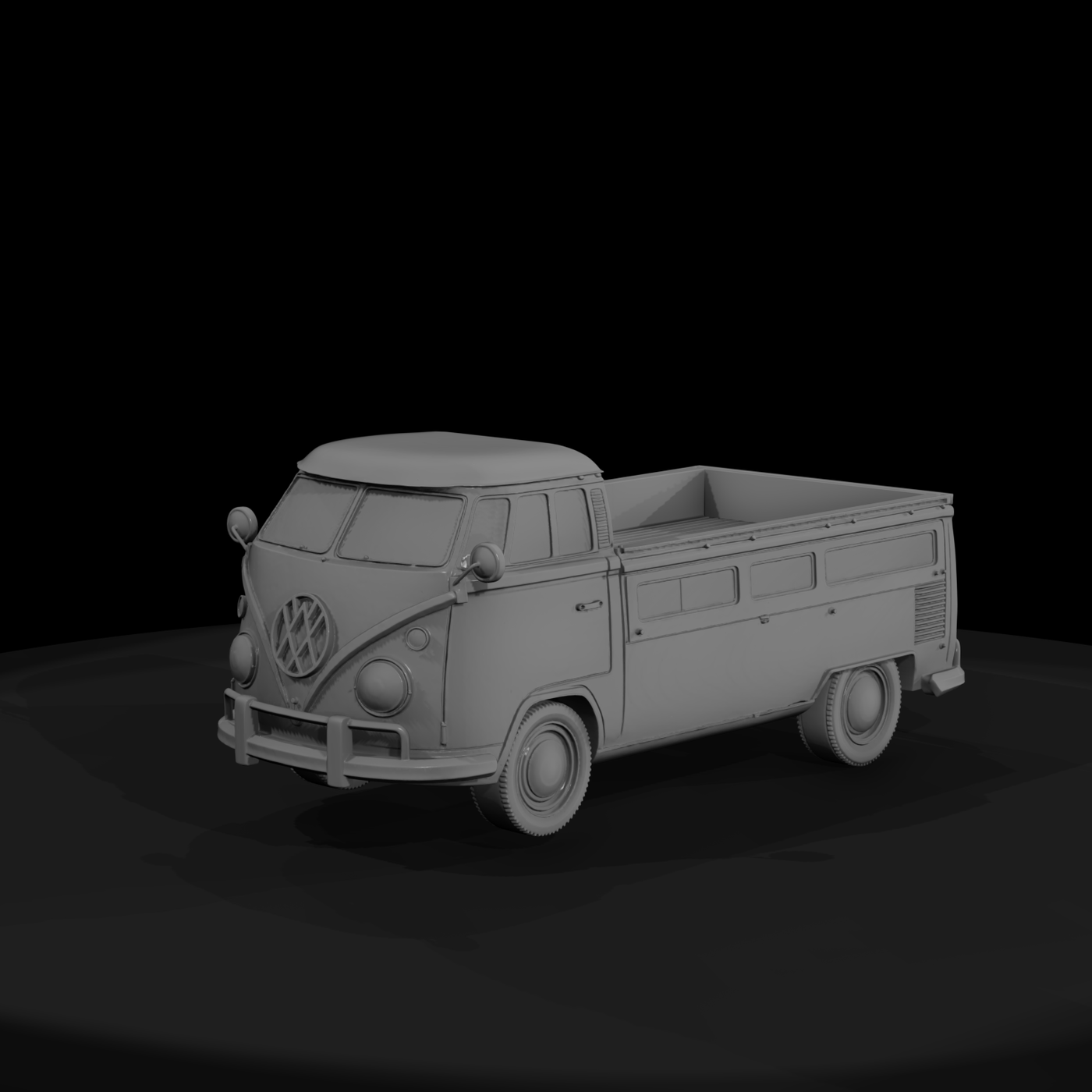 Volkswagen T1 Pickup Truck & Train Layouts