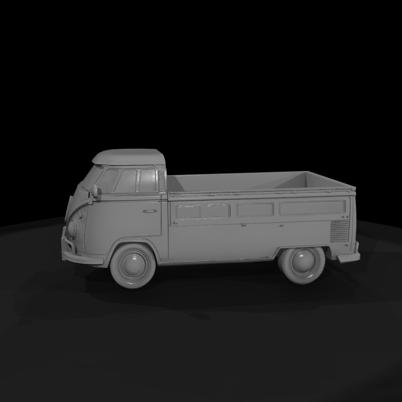 Volkswagen T1 Pickup Truck & Train Layouts